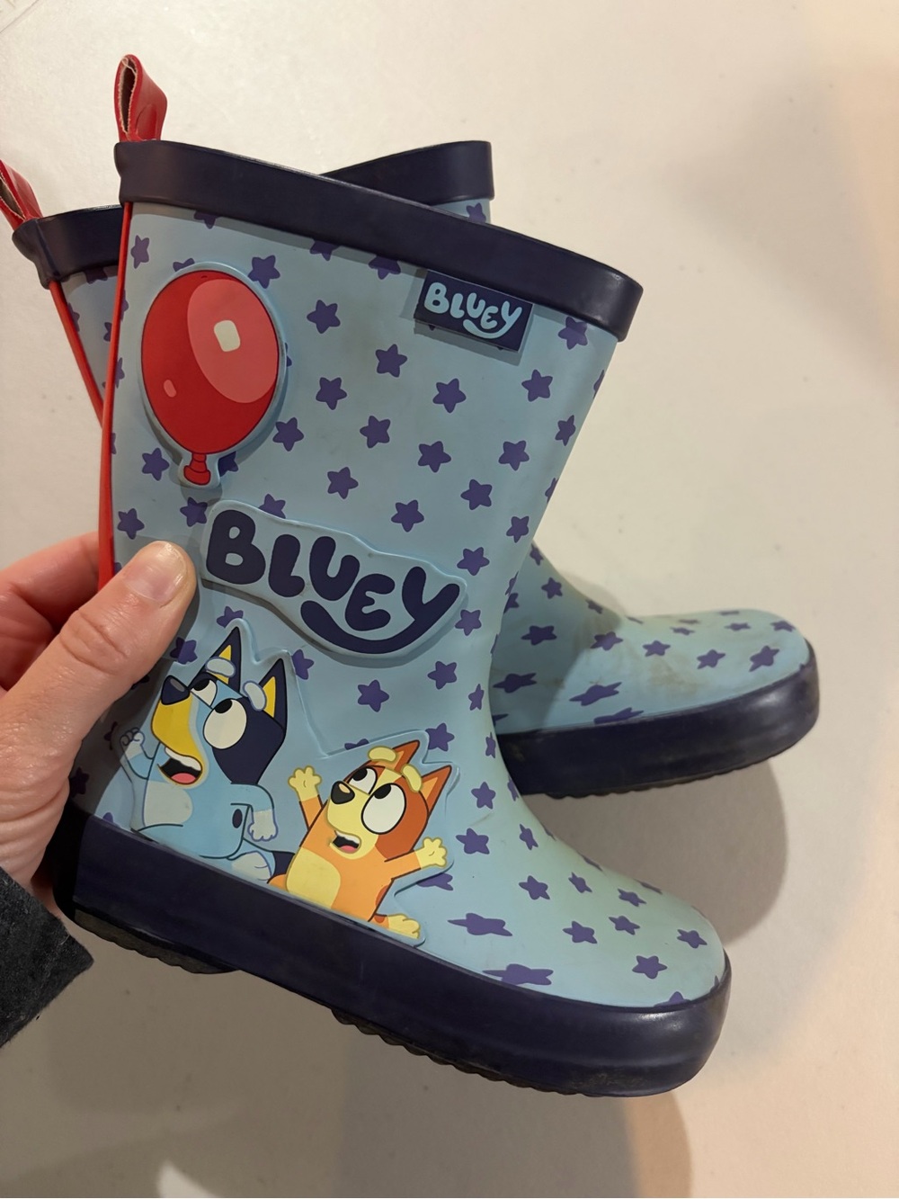 Kids Bluey rainboots size 7/8 7 8